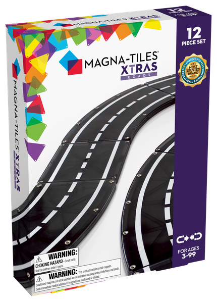 Magnetická stavebnica Xtras Roads 12 dielov
