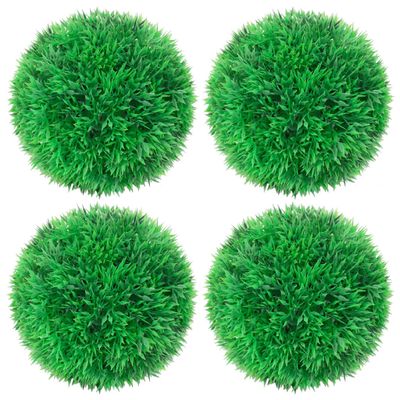 vidaXL Umelý krušpán v tvare gule 4 ks 12 cm