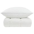 vidaXL Súprava paplónu z 90% husacieho peria FULDA 2 ks 155 x 200 cm