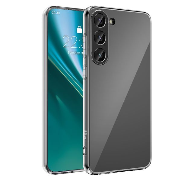Priehľadný obal Etteri pre Samsung Galaxy S23 Plus