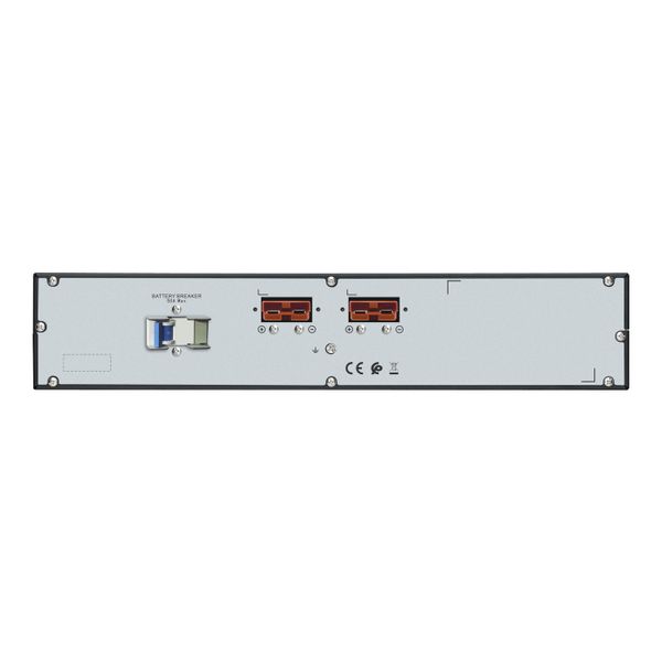 APC Easy UPS On-Line SRV 1000VA RM 230V with Ext. Battery Pack, Rail Kit UPS, 1000 VA, 900 W, rackmount 4U, 230 V, 4× IEC C13, LCD, slot pro kartu, externí baterie, double-conversion, cerný