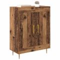 vidaXL Servírovacia skriňa Staré drevo 69,5 x 34 x 90 cm