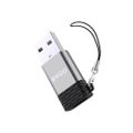 Adapter BWOO USB-C - USB Gray OTG BZ-38