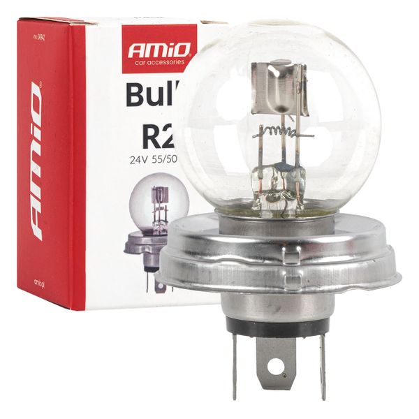 Halogenová žárovka R2 24V 55/50W P45T AMiO-04942