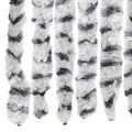 vidaXL Záves proti hmyzu, svetlo a tmavosivý 100x220 cm, ženilka