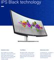 Dell UltraSharp/U3824DW/37,52"/IPS/QHD+/60Hz/8ms/Black/3R LED monitor, prohnutý, 37,52", IPS, 3840×1600, 21:9, 5ms, 2000:1, 300cd/m2, 2× HDMI, DisplayPort, 4× USB-C, 5× USB, RJ-45, repro,