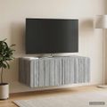 vidaXL Nástenná TV skrinka 78,5 x 41 x 30 cm Sivý Sonoma