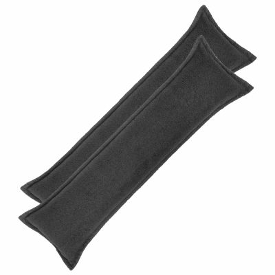 vidaXL Poťah na podložku 2 pcs HOUTEN Tmavosivá 40 x 145 cm Bouclé