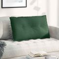 vidaXL Poduška na chrbát Jungle Green 80 x 50 cm Kordúrová tkanina