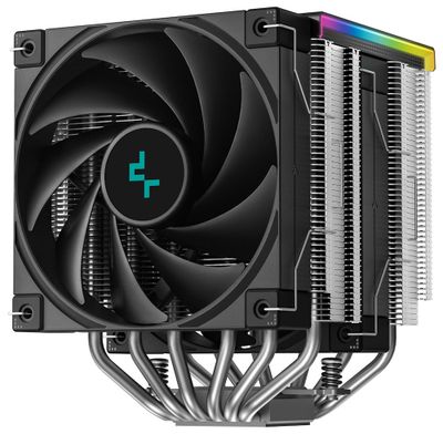 DEEPCOOL chladič AK620 Digital SE / 2x120mm fan / 6x heatpipes / pre Intel i AMD/ digitálny displej / čierny Chladenie, pre CPU, pre Intel i AMD, socket 1851, 1700, 1200, 115x, AM5, AM4, 260W TDP, 2× 120mm ventilátor, 6 heatpipe, digitálny