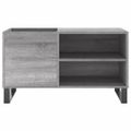 vidaXL Skrinka na platne sivá sonoma 85x38x48 cm kompozitné drevo
