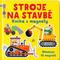 Stroje na stavbě Kniha s magnety