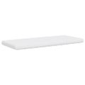 vidaXL Penový matrac biely 90x200 cm 7 zón tvrdosť 20 ILD