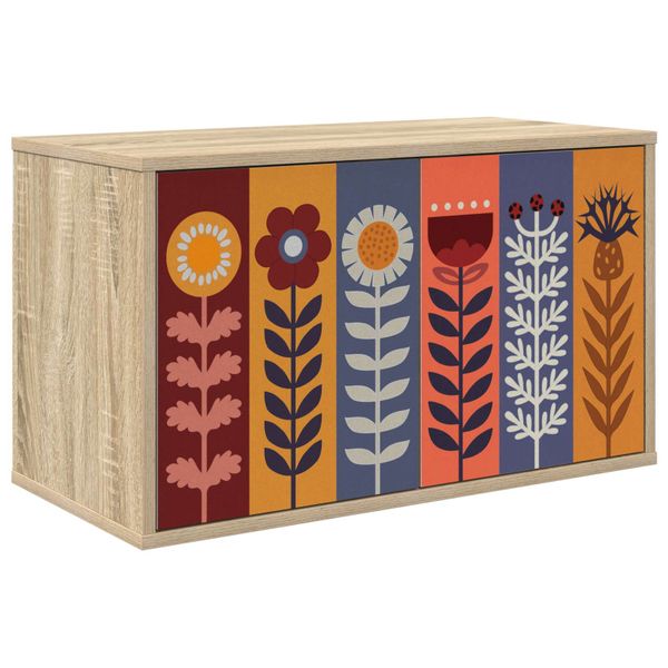 vidaXL Nástenný TV kabinet ESSEN 69 x 33 x 40 cm Dub sonoma