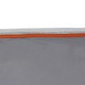 vidaXL Vodotesná plachta osoba 240 x 350 cm Vodoodolný Šedá a oranžová