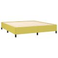 vidaXL Boxspring posteľ s matracom zelená 160x200 cm látka