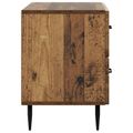 vidaXL Nočný stolík Staré drevo 62 x 34,5 x 47,5 cm Kompozitné drevo