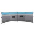 vidaXL Kempingový vetrolam modrý 510x153 cm vodeodolný