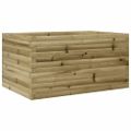 vidaXL Záhradný kvetináč 90x60x45,5 cm impregnovaná borovica