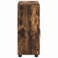 vidaXL Servírovacia skriňa FLORIN 88,5 x 30,5 x 73 cm Dymová dub