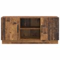 vidaXL TV skrinka 102 x 34,5 x 47 cm Staré drevo Kompozitné drevo