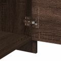 vidaXL Nočné stolíky 2 ks hnedý dub 45x34x44,5 cm drevotrieska