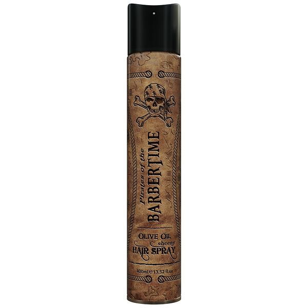 Stylingový a vyživujúci sprej na vlasy BARBERTIME Hair spray shine olive oil 400 ml