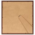 vidaXL Fotorámiky na stôl, koláž 5 ks, hnedé 30x30 cm, MDF