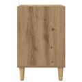 vidaXL TV skrinka 100 x 35 x 55 cm Remeselný dub Kompozitné drevo
