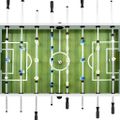 vidaXL Stolný futbal oceľ 60 kg 140x74,5x87,5 cm biely
