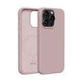 Etteri Silikónové Mag puzdro pre iPhone 15 Pro Max 6,7" svetloružová