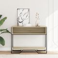 vidaXL Konzolový stolík dub sonoma 100x35x74,5 cm kompozitné drevo