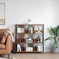 vidaXL Regál na knihy 9 úrovní 102 x 32 x 104,5 cm Kompozitné drevo
