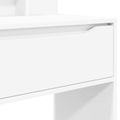 vidaXL Toaletné stolíky do spálne Biela 80 x 39,6 x 135 cm