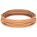 vidaXL Kožený remienok 1 Svetlohnedá 1000 x 0,4 cm Koža