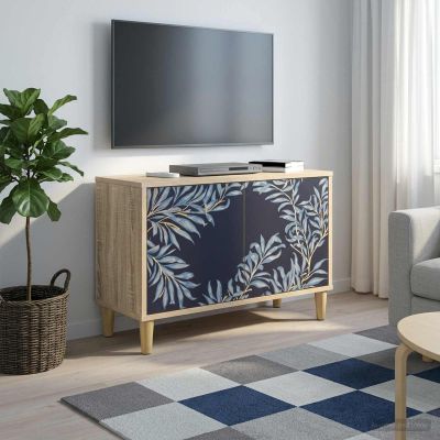 vidaXL TV skrinka DOKKUM 69 x 33 x 50 cm Sonoma Kompozitné drevo