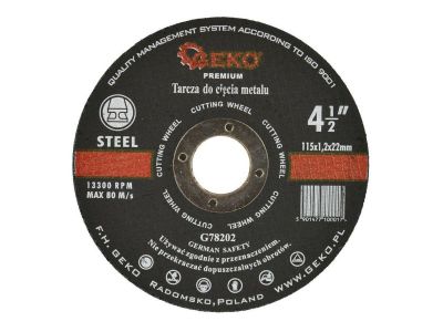 Kotouč řezný na kov/ocel INOX, 115x1,2mm SIXTOL