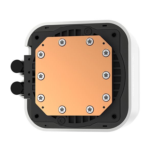 DEEPCOOL vodní chladič LQ360 Ultra ARGB bílý AIO vodní chlazení, 360mm radiátor, LCD displej, 6. generace cerpadla, 3× FL12 ARGB ventilátor, Intel LGA1851/1700/1200/115X, AMD