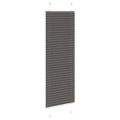 vidaXL plisovaná roleta čierna 40x150 cm Šírka látky 39,4 cm