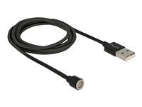 Kábel USB - USB (M) - 5 V - 2.4 A - 1.1 m - čierna