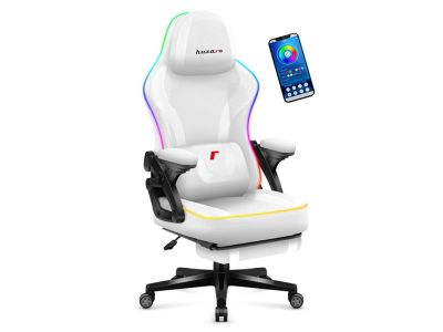 HUZARO Force 4.6 RGB White Mesh herné kreslo