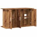 vidaXL Stojan na akvárium staré drevo 101x41x58 cm kompozitné drevo