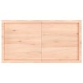 vidaXL Stolová doska 120x60x(2-4) cm neošetrený masív živé hrany