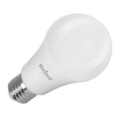 Žiarovka LED E27 12W A60 biela studená REBEL ZAR0513