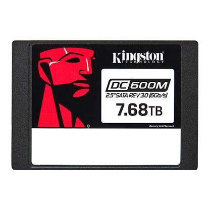 QNAP Kingston, SSD, DC600M, SATA III, 2.5-inch, 7,68 TB, SEDC600M/7680G