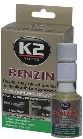 K2 BENZIN 50 ml - aditívum do paliva