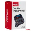 FM transmitter 1×USB-A 1×USB-C 12/24V AMiO-04647