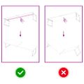 vidaXL Stolová doska 200x50x(2-6) cm neošetrený masív, živé hrany
