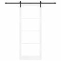 vidaXL Posuvné dvere ORKDAL Biela 93 x 232 cm