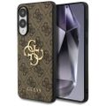 Puzdro Guess pre Samsung Galaxy S25 Edge GUESS HC 4G PU veľké logo hnedá